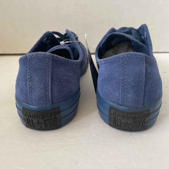 Converse Chuck Taylor All Star Blue Suede Shoes Mens Sz 5 Woman's Sz 7 - Picture 4 of 7